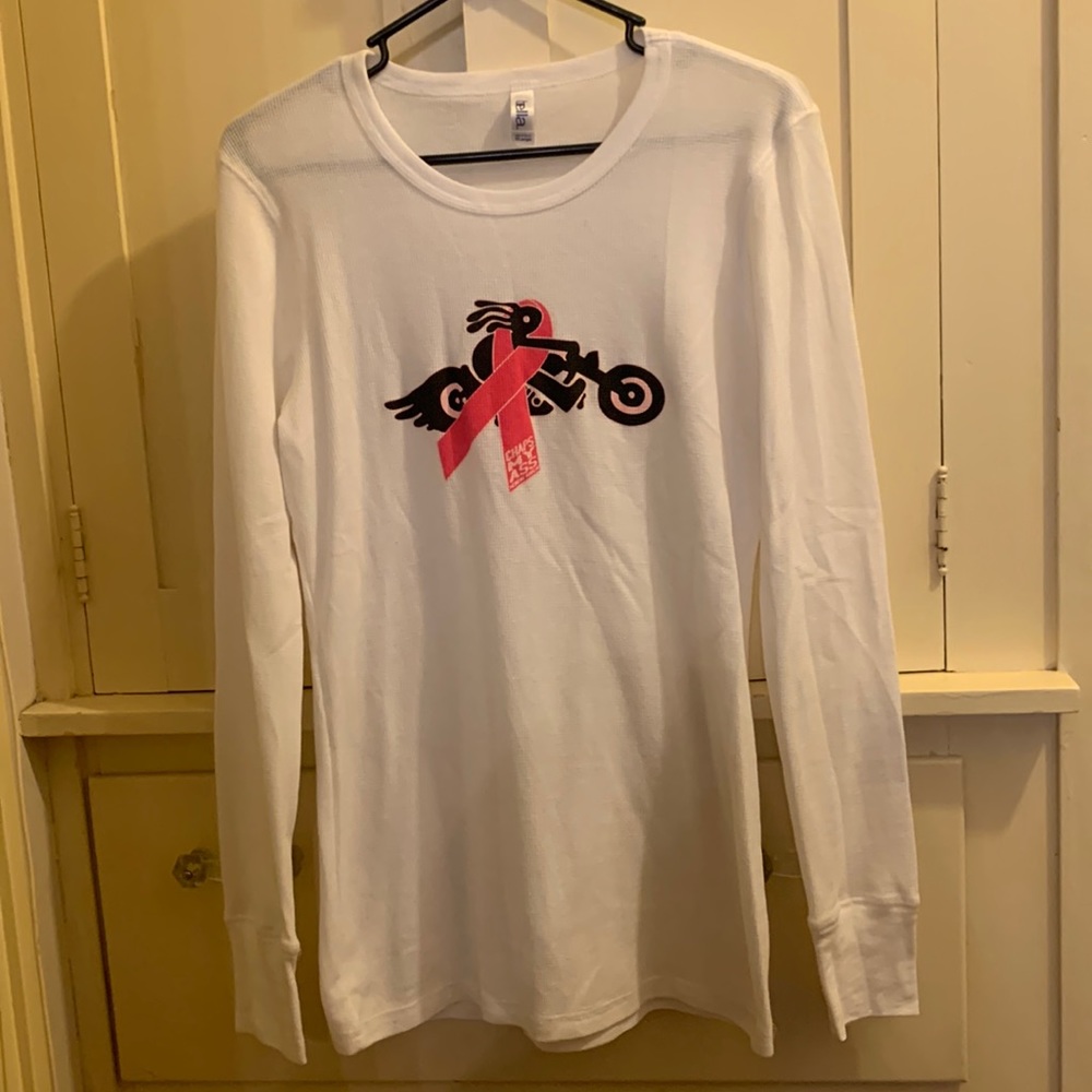 Bella White Long Sleeved Shirt Size XL